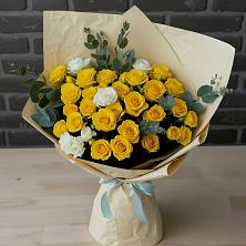 Букет цветов из:  Розы в Мандрово