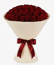 Букет 101 Бордовая роза Блэк Бакарра в Мандрово