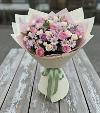 Букет цветов из:  Розы и Хризантемы в Мандрово