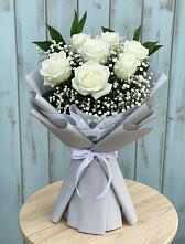 Букет цветов из:  Розы в Мандрово