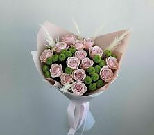 Букет цветов из:  Розы и Хризантемы в Мандрово