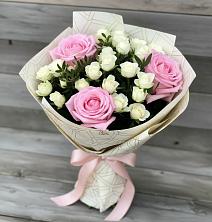 Букет цветов из:  Розы в Мандрово