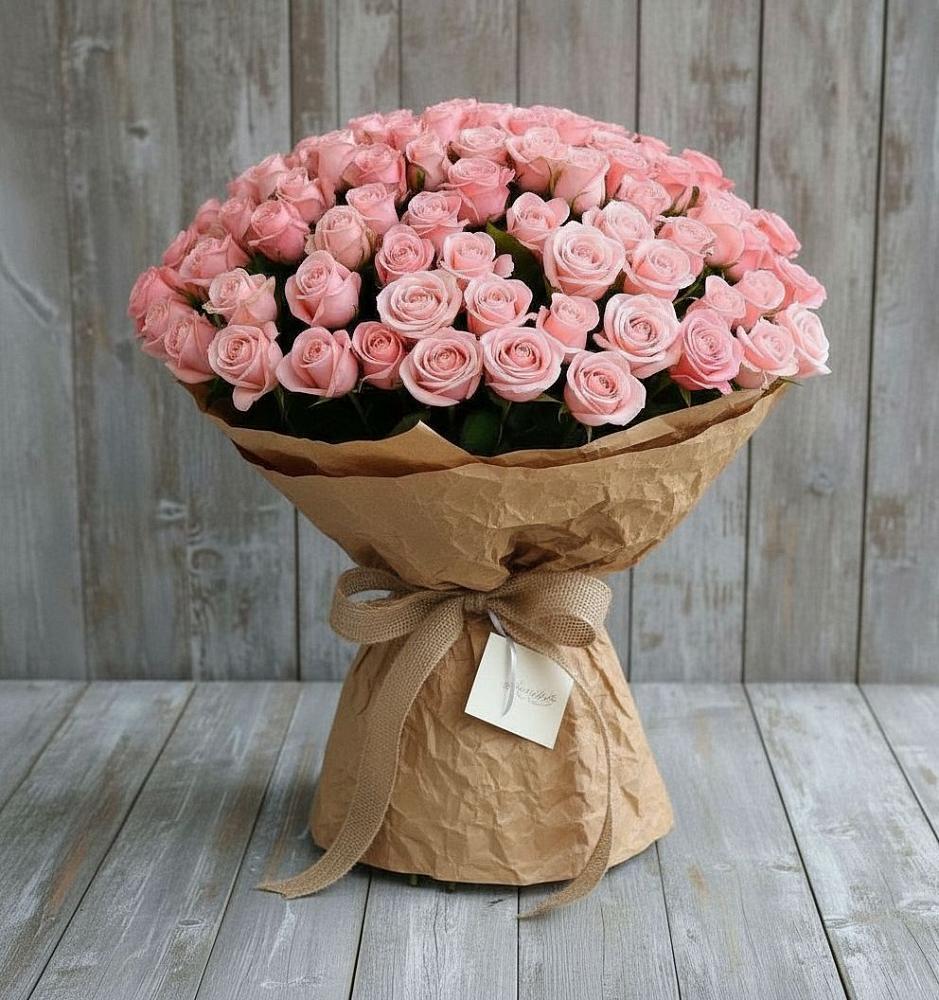 Букет 151 Роза Роуз в Мандрово