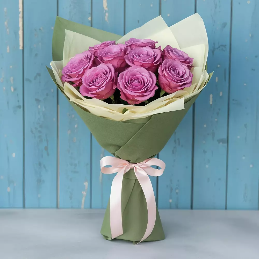 Букет Розы Фёрст Леди в Мандрово