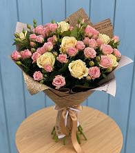 Букет цветов из:  Розы в Мандрово