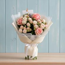 Букет цветов из:  Розы в Мандрово