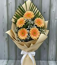 Букет цветов из:  Герберы в Мандрово